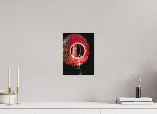 9 x 12″, Fine Art Print No Frame Crimson Becoming