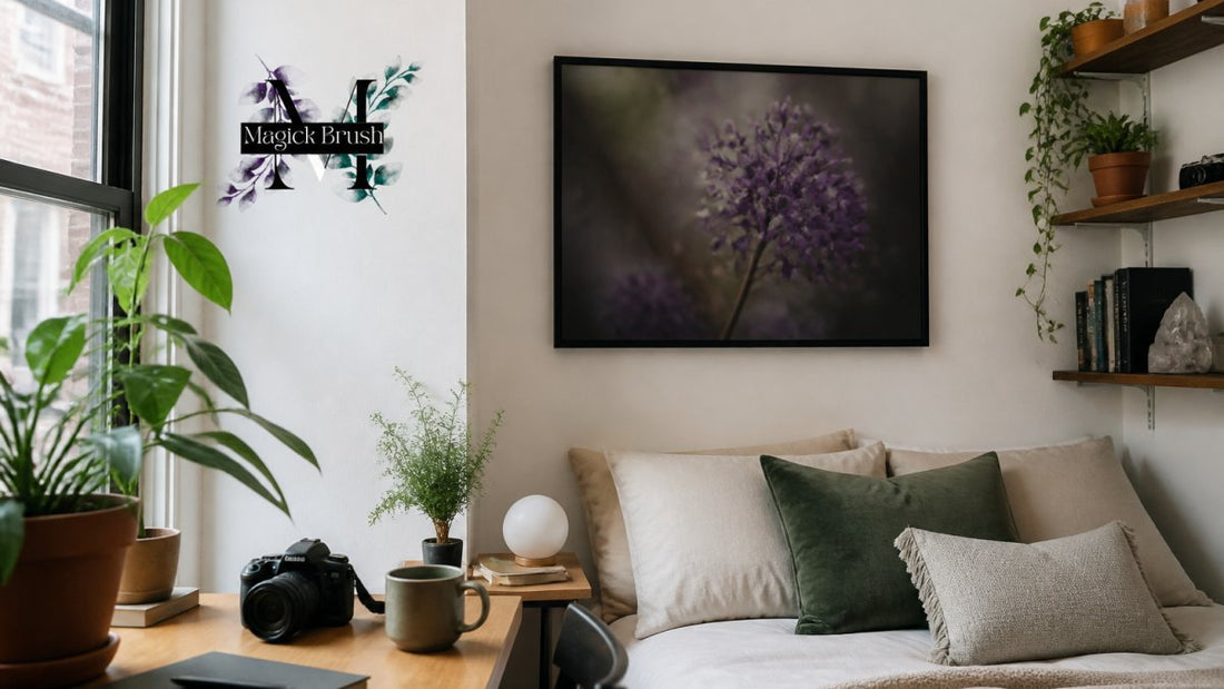Find Meaningful Nature Art for Your Small Apartment Sanctuary