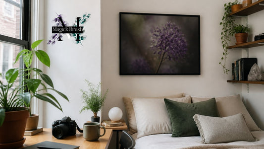 Find Meaningful Nature Art for Your Small Apartment Sanctuary