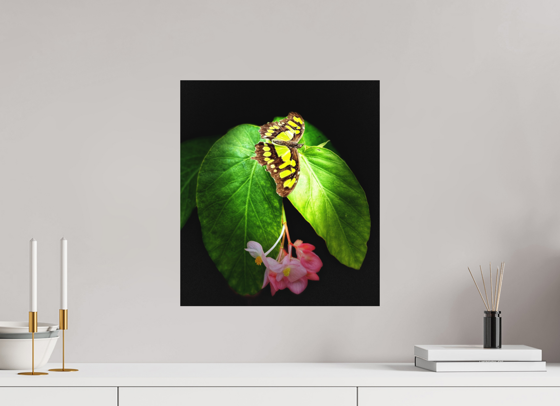 16 x 18.1″, Fine Art Print No Frame Living Mosaic