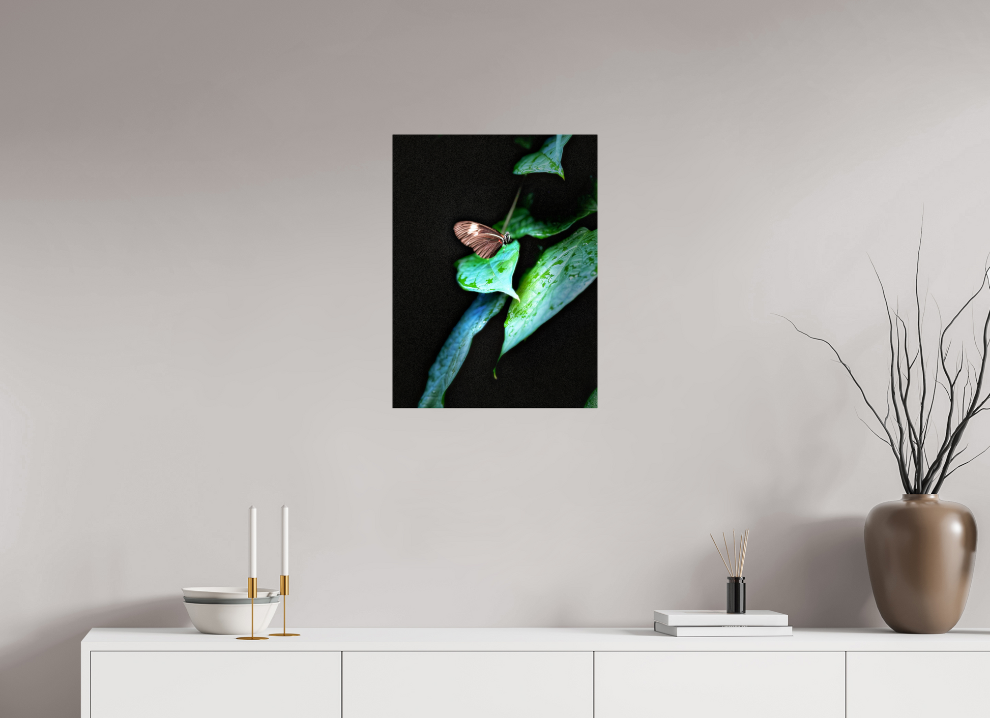 18 x 24″, Acrylic Glass Print (Unframed) Between the Leaves