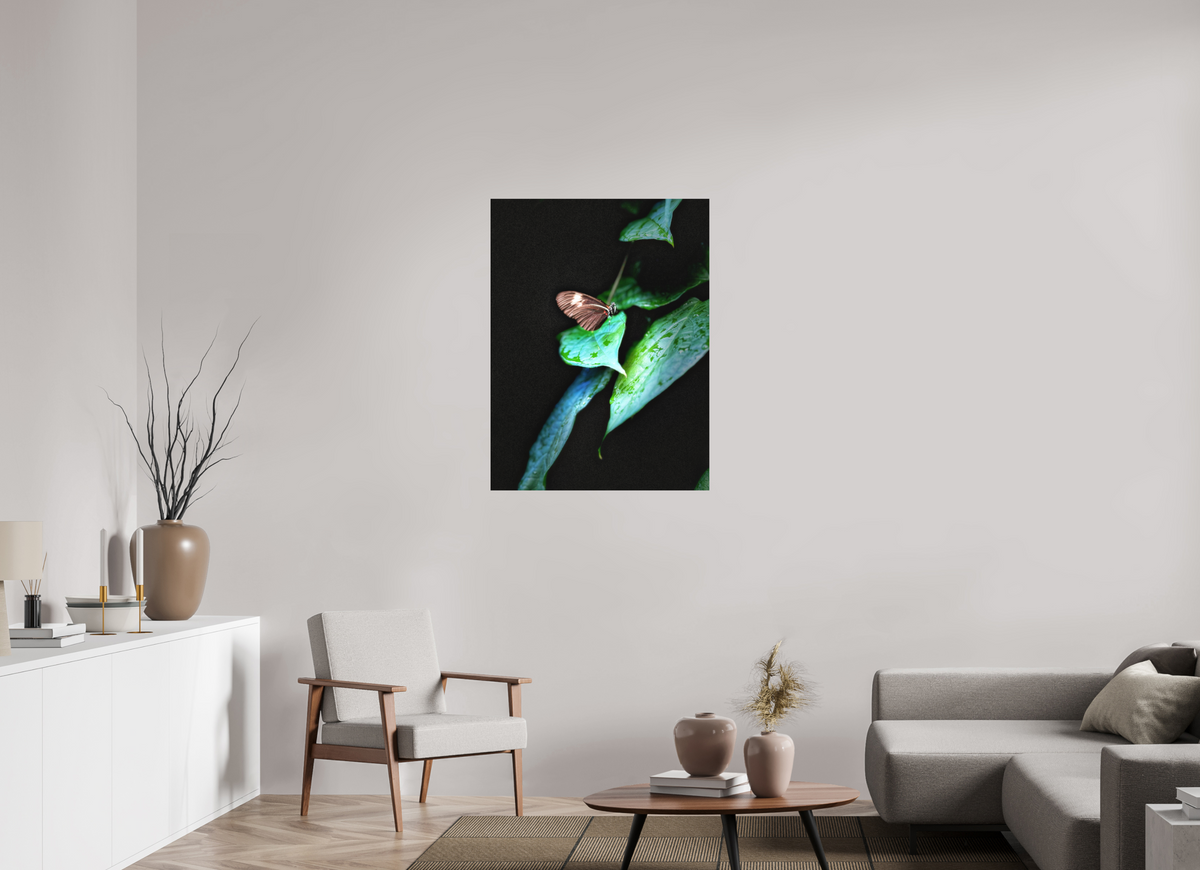 30 x 40″, Fine Art Print (Unframed) Between the Leaves
