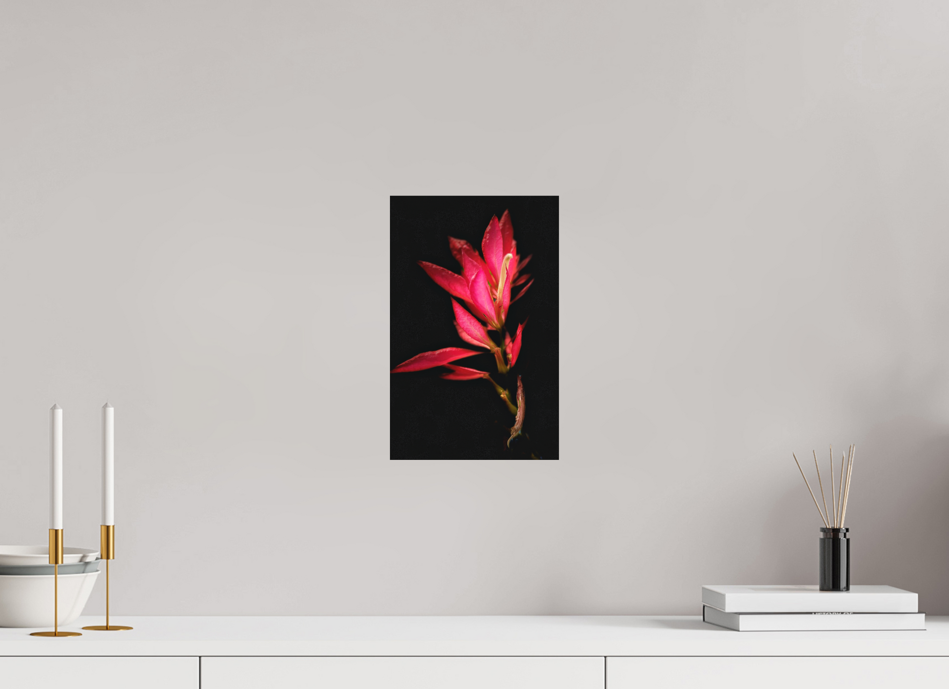 8 x 12.5″, Fine Art Print No Frame Scarlet Awakening