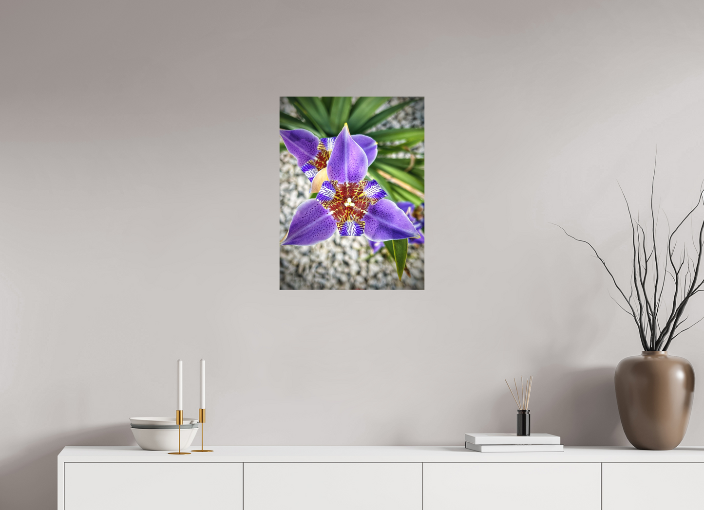 18 x 24″, Fine Art Print No Frame Violet Messenger
