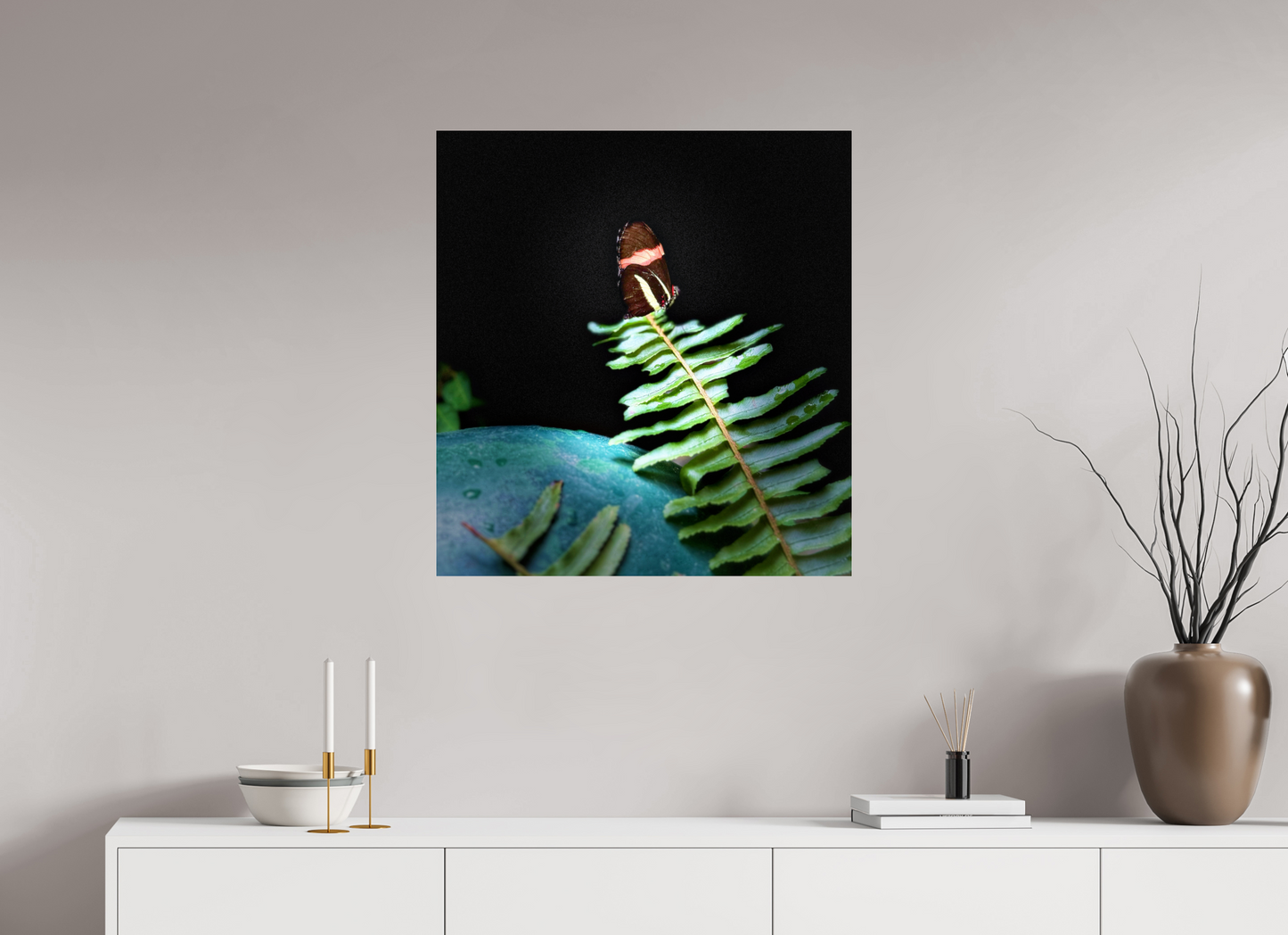 28 x 30″, Fuji Crystal Paper under Acrylic Glass no Frame Fernlight