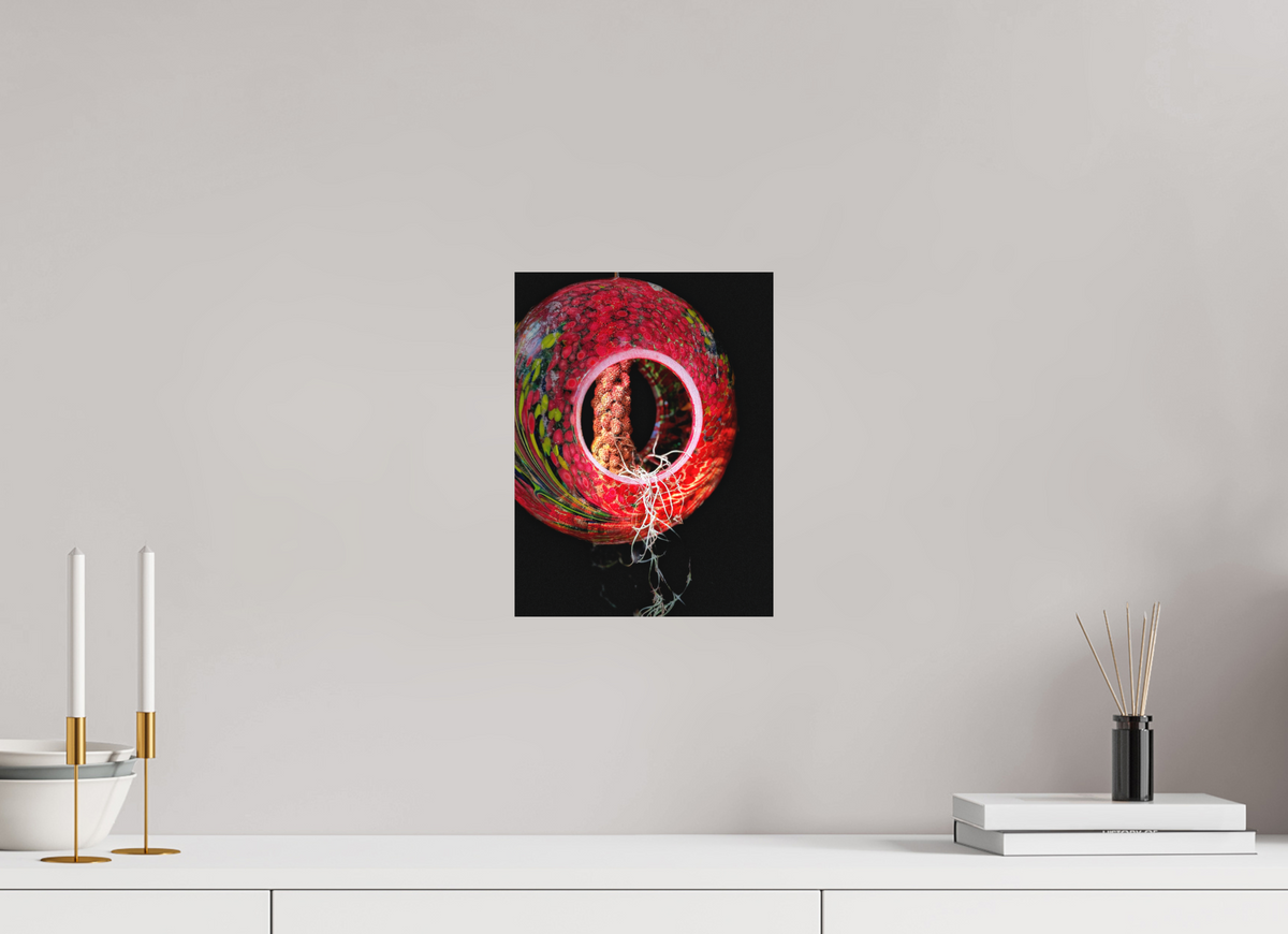 9 x 12″, Fine Art Print No Frame Crimson Becoming