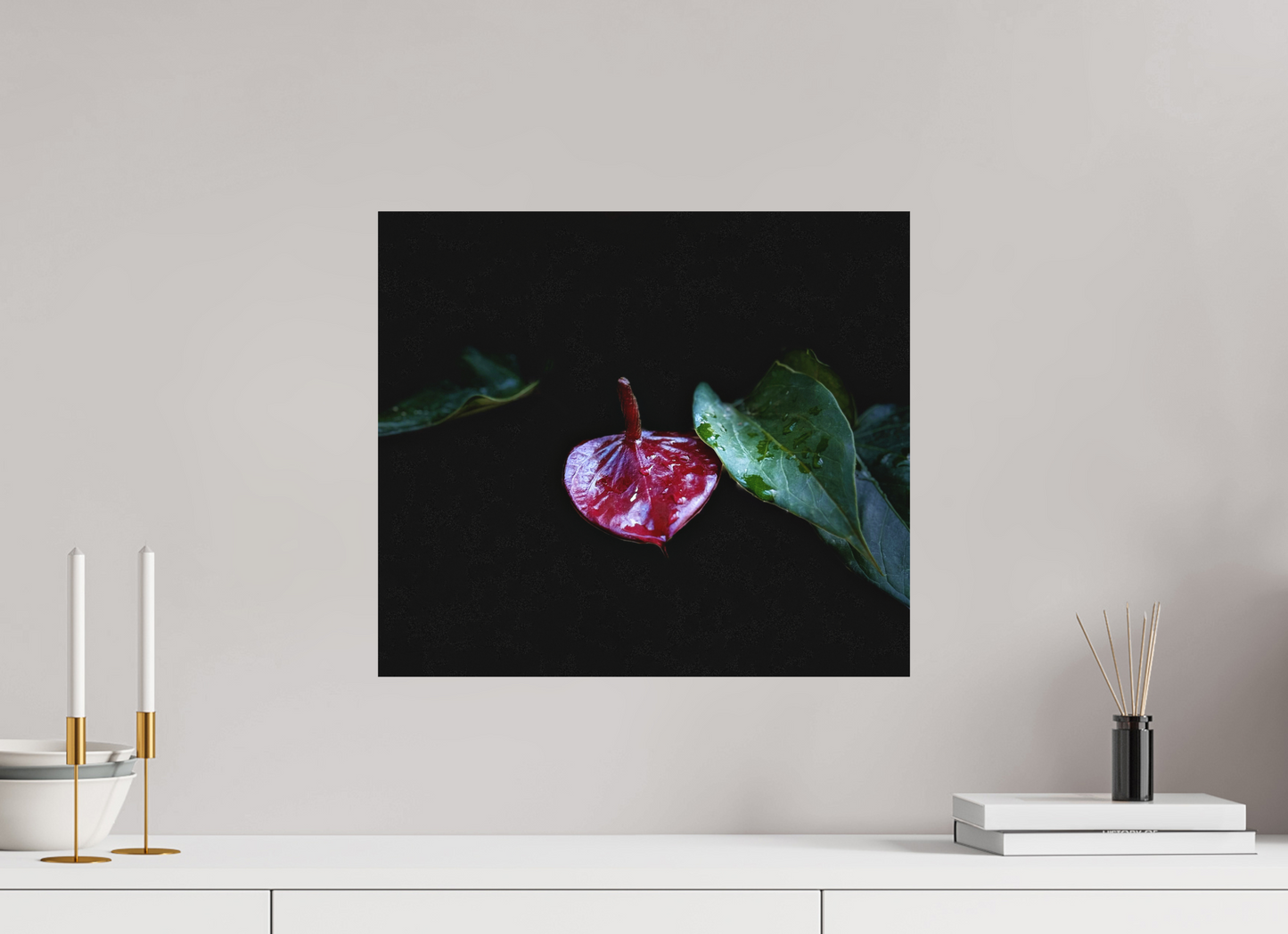 18.3 x 16″, Print on Aluminum Dibon no Glass The Gift