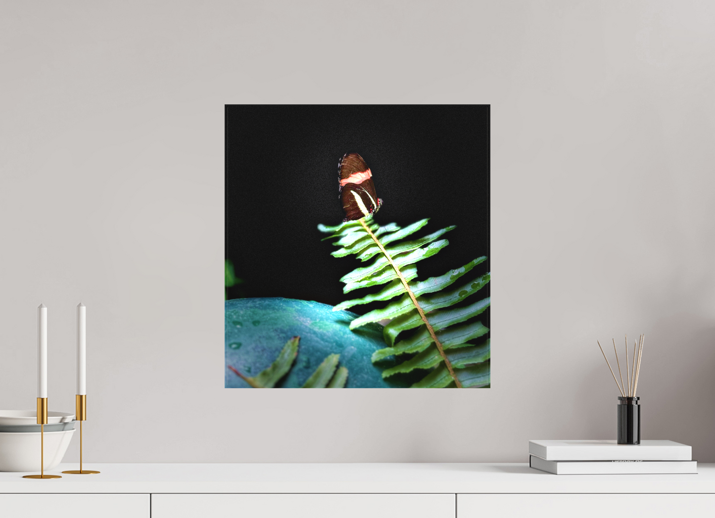 16 x 17.1″, Matte Canvas no Frame Fernlight