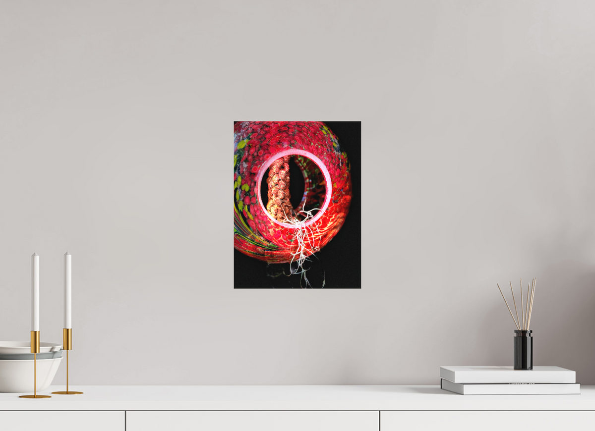 9 x 12″, Matte Canvas no Frame Crimson Becoming