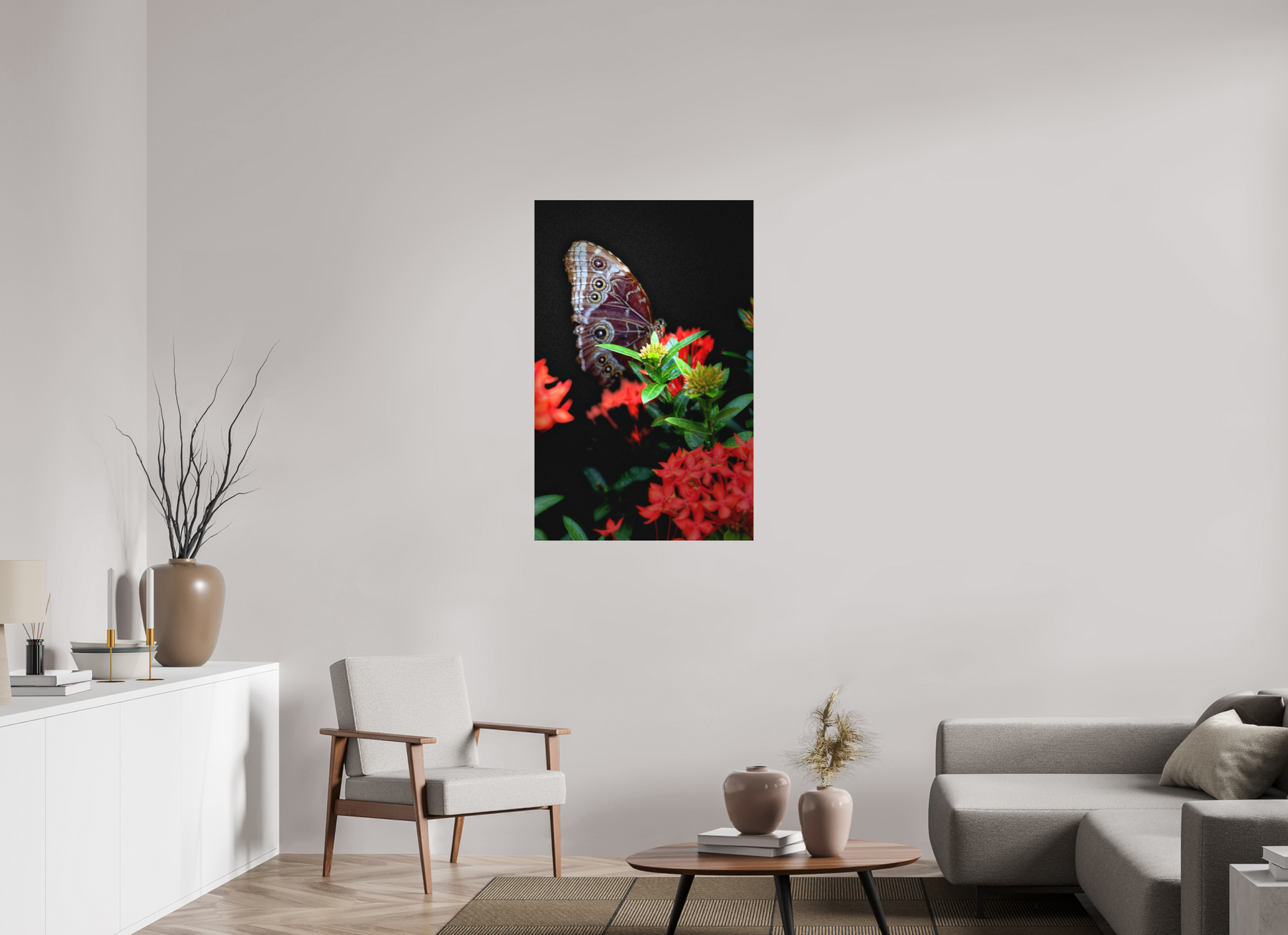 28 x 43.5″, Fine Art Print No Frame Midnight Visitor