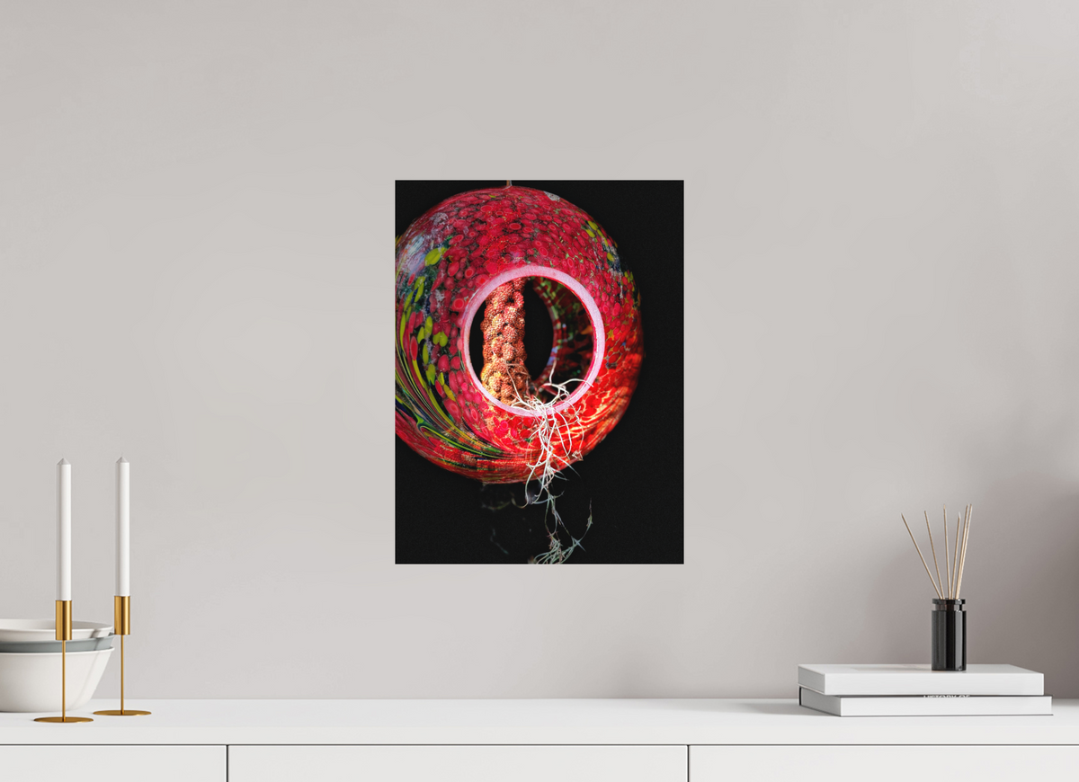 12 x 16″, Fine Art Print No Frame Crimson Becoming