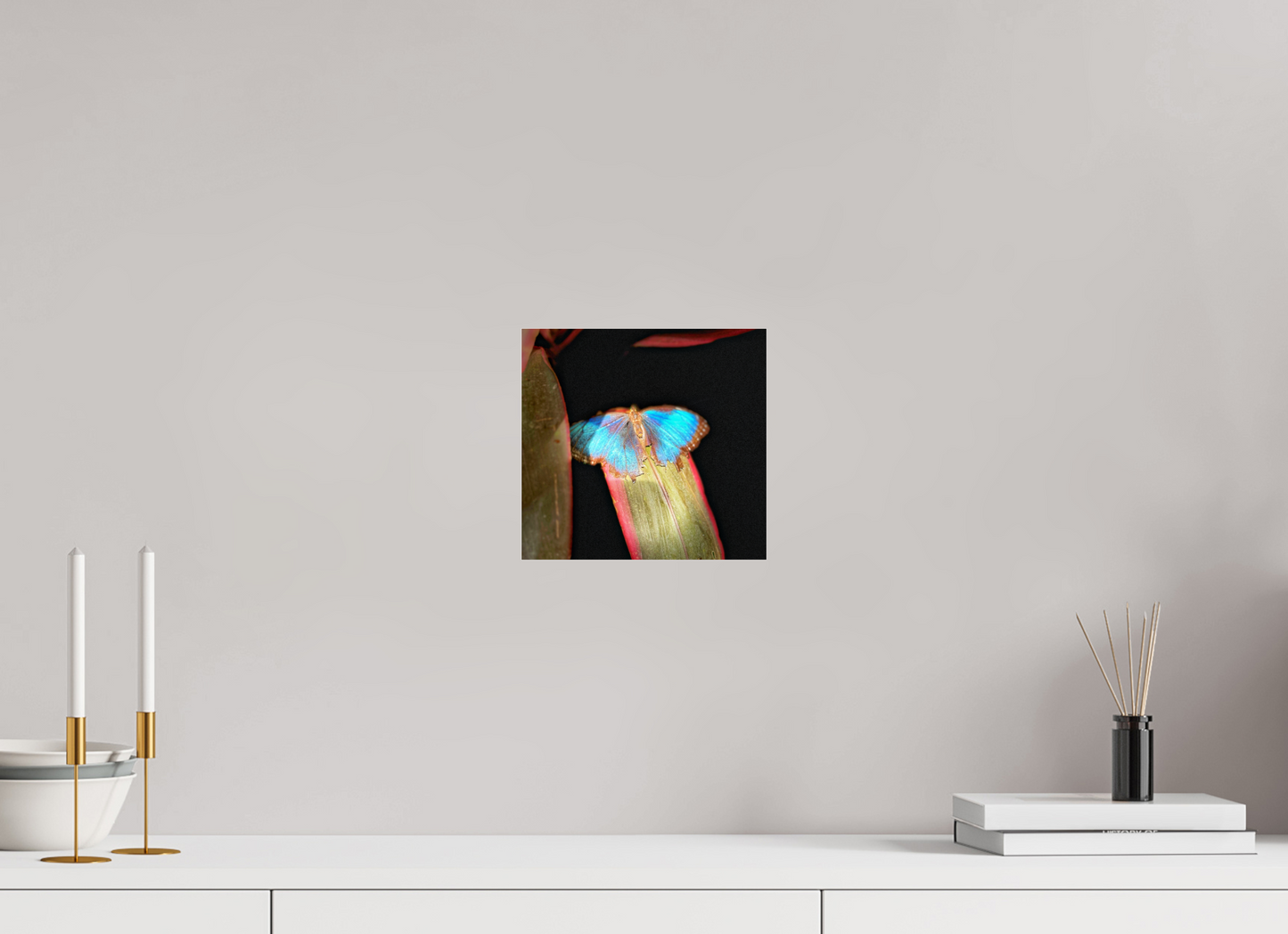 8.5 x 8″, Acrylic Glass Print (Unframed) Blue Reverie