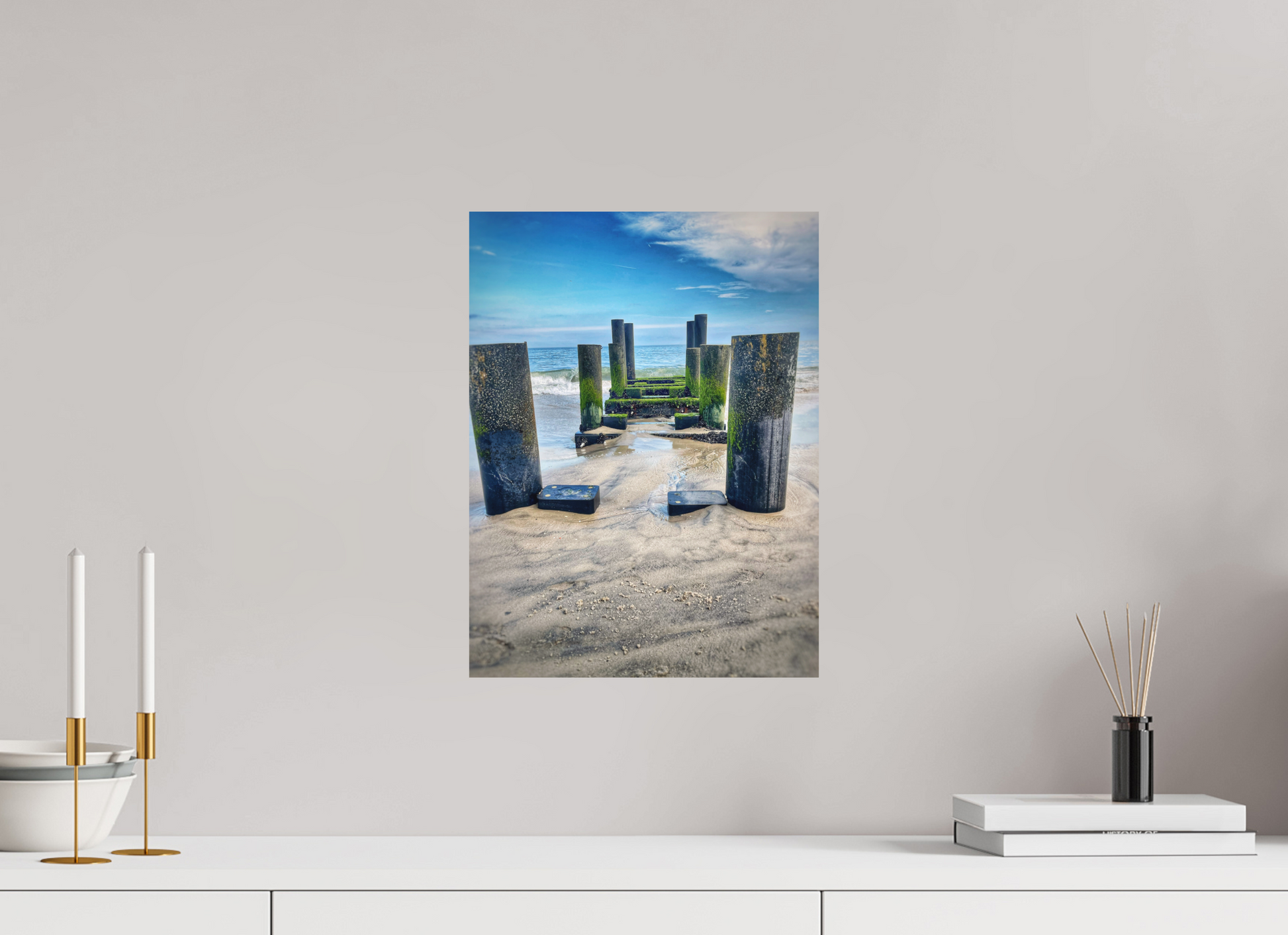 12 x 16″, Print on Aluminum Dibon no Glass Between Sea and Sky