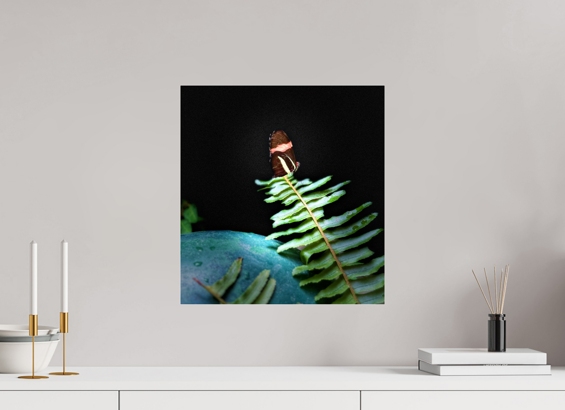 16 x 17.1″, Fuji Crystal Paper under Acrylic Glass no Frame Fernlight