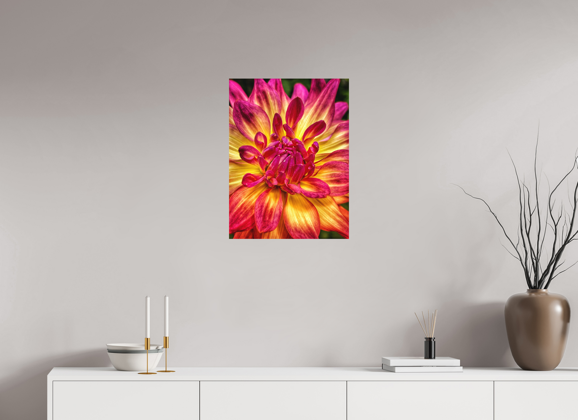 18 x 24″, Print on Aluminum Dibon no Glass Unapologetic Bloom