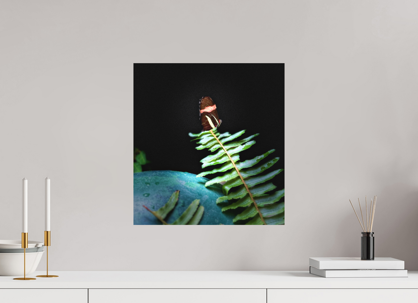 16 x 17.1″, Print on Aluminum Dibon no Glass Fernlight