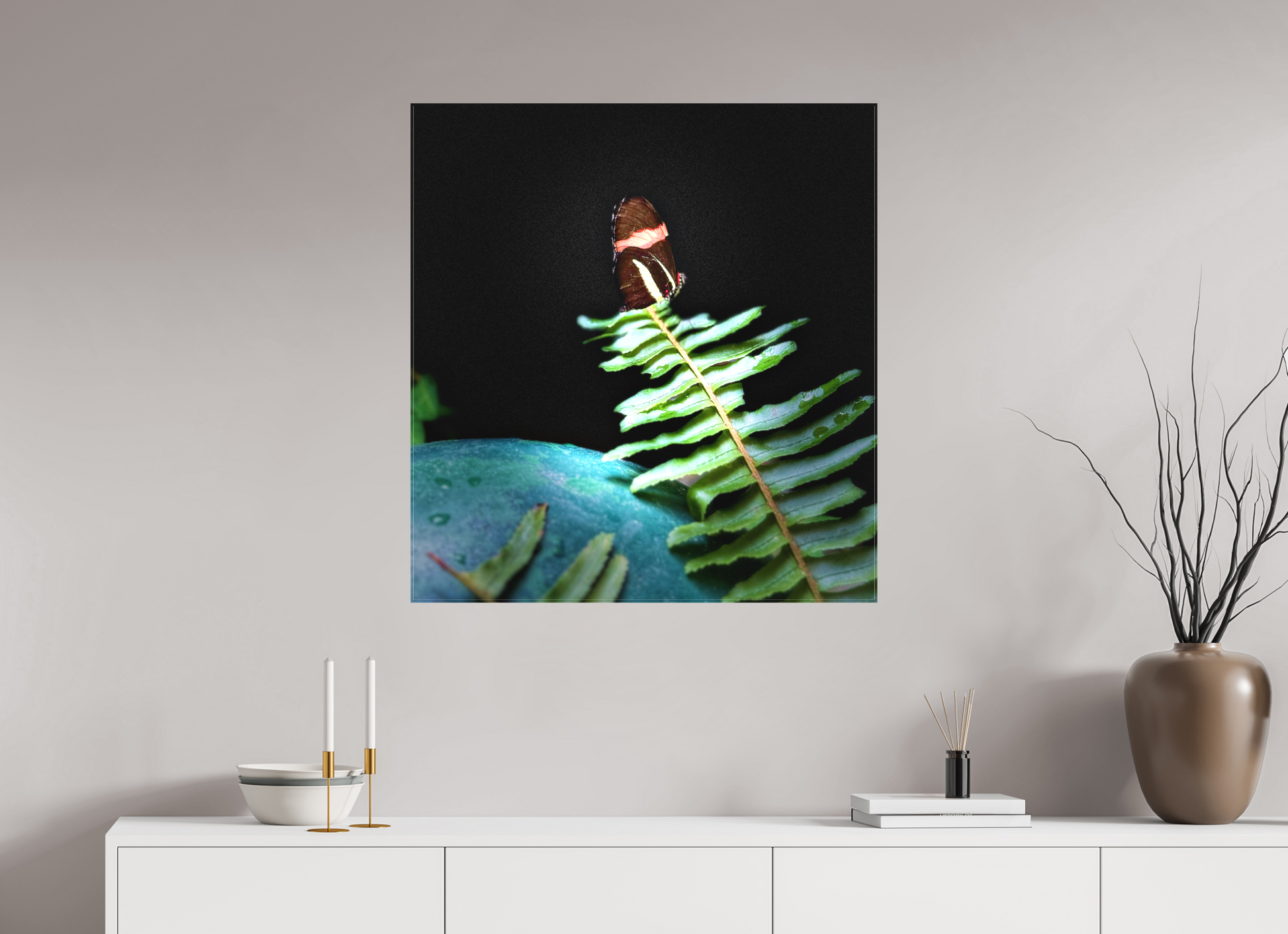 31 x 33.2″, Matte Canvas no Frame Fernlight