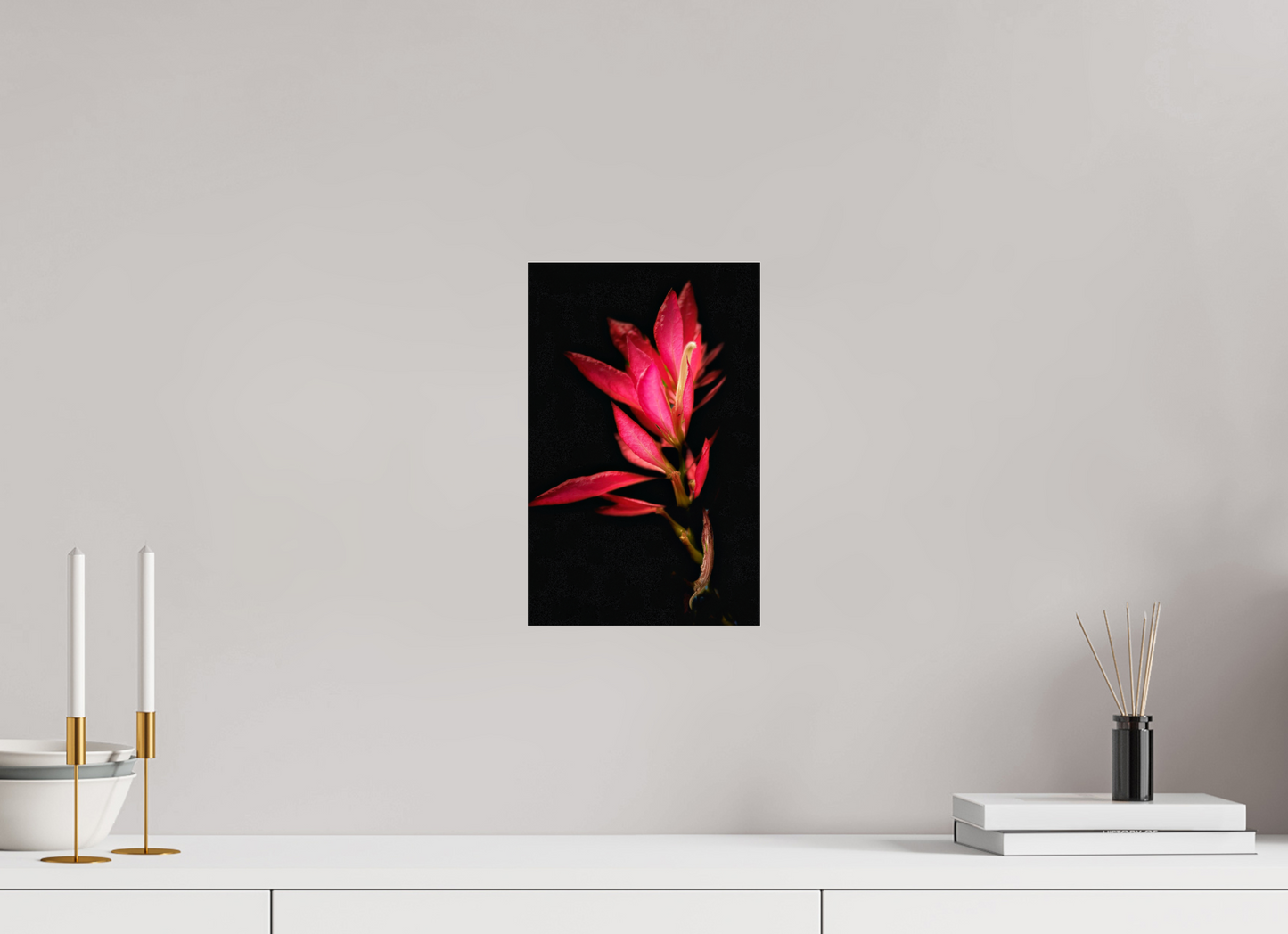 8 x 12.5″, Fuji Crystal Paper under Acrylic Glass no Frame Scarlet Awakening