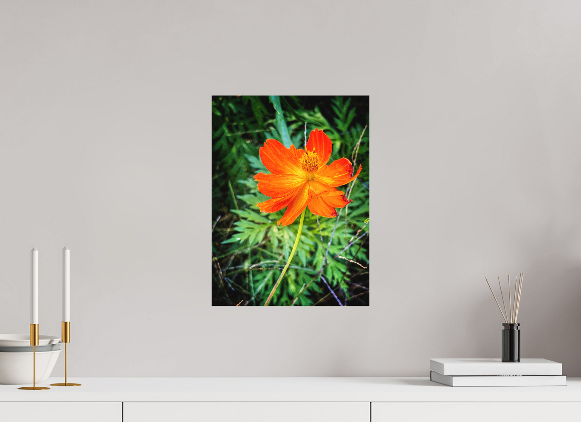 12 x 16″, Print on Aluminum Dibon no Glass Joy Refuses Stillness