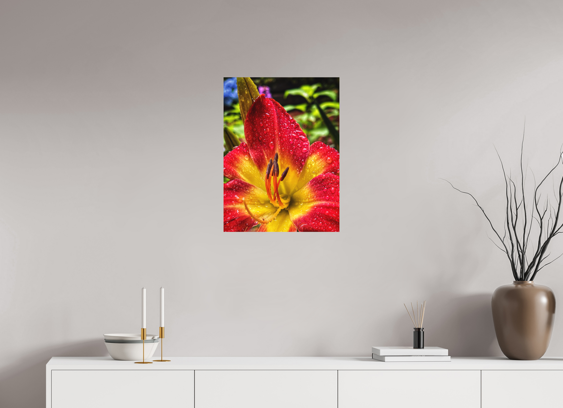 18 x 24″, Fine Art Print No Frame Scarlet Becoming