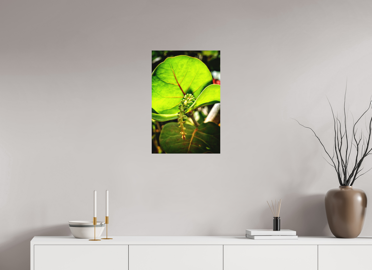 16 x 24″, Print on Aluminum Dibon no Glass Quiet Abundance