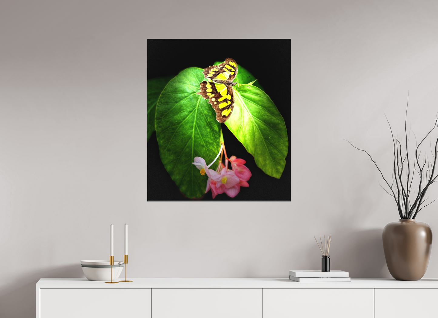 28 x 31.7″, Matte Canvas no Frame Living Mosaic