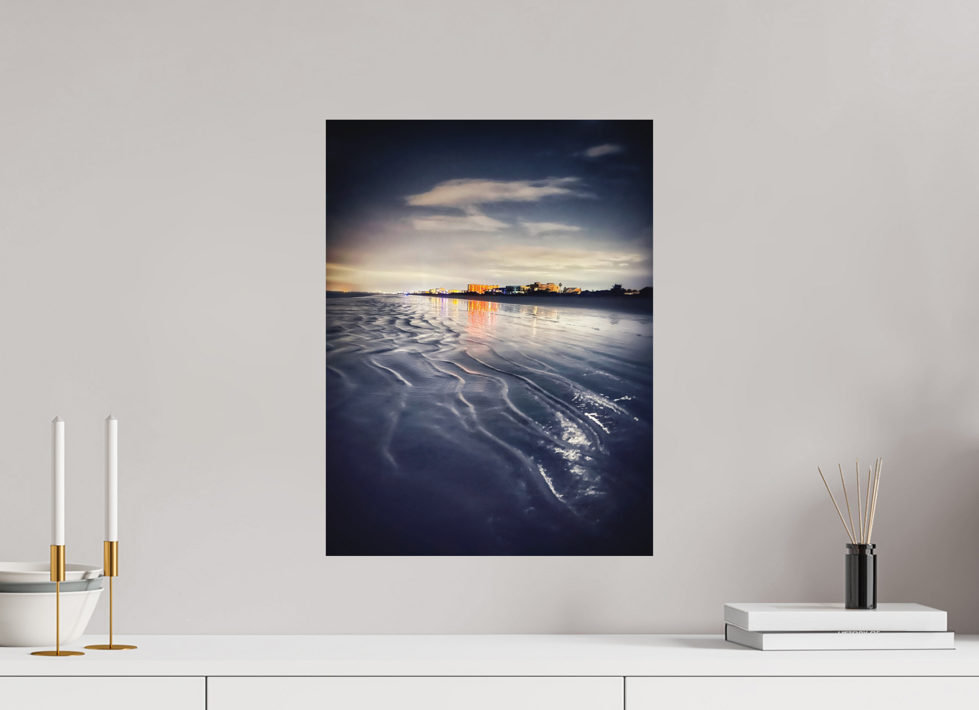 15 x 20″, Fine Art Print No Frame Night Tide