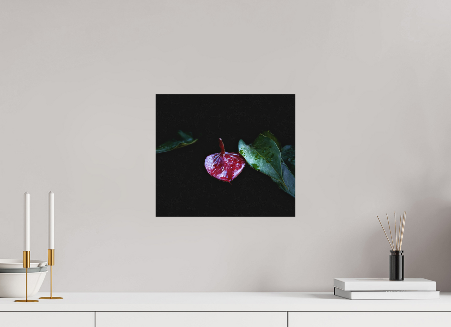 13.7 x 12″, Print on Aluminum Dibon no Glass The Gift