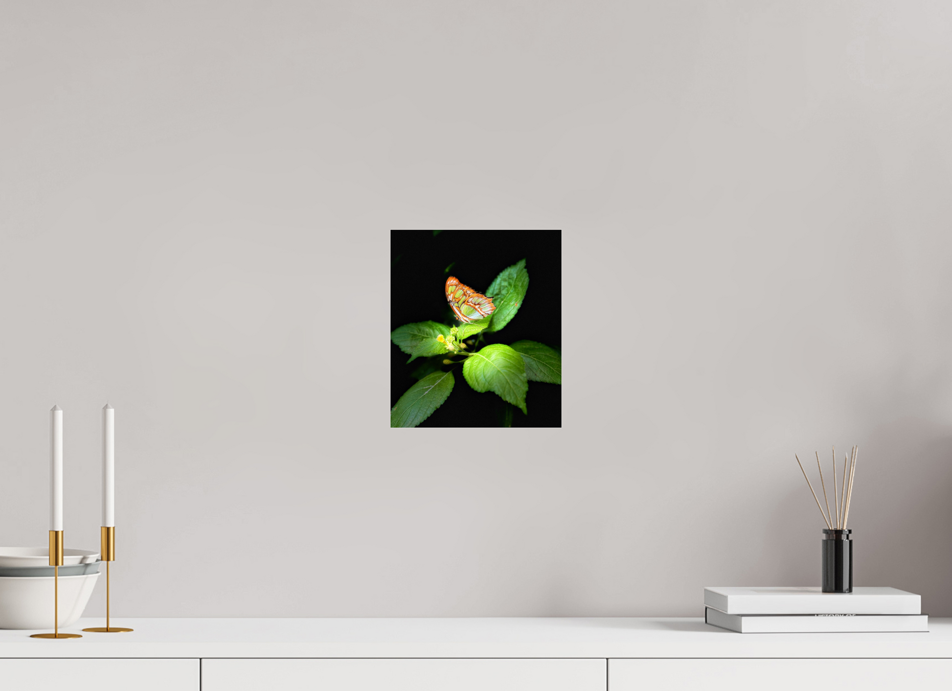 8 x 9.3″, Acrylic Glass Print (Unframed) A Quite Landing