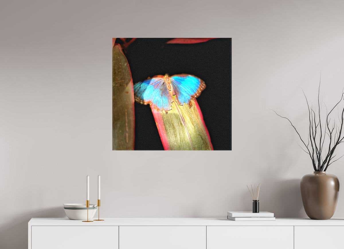 29.6 x 28″, Matte Canvas no Frame Blue Reverie