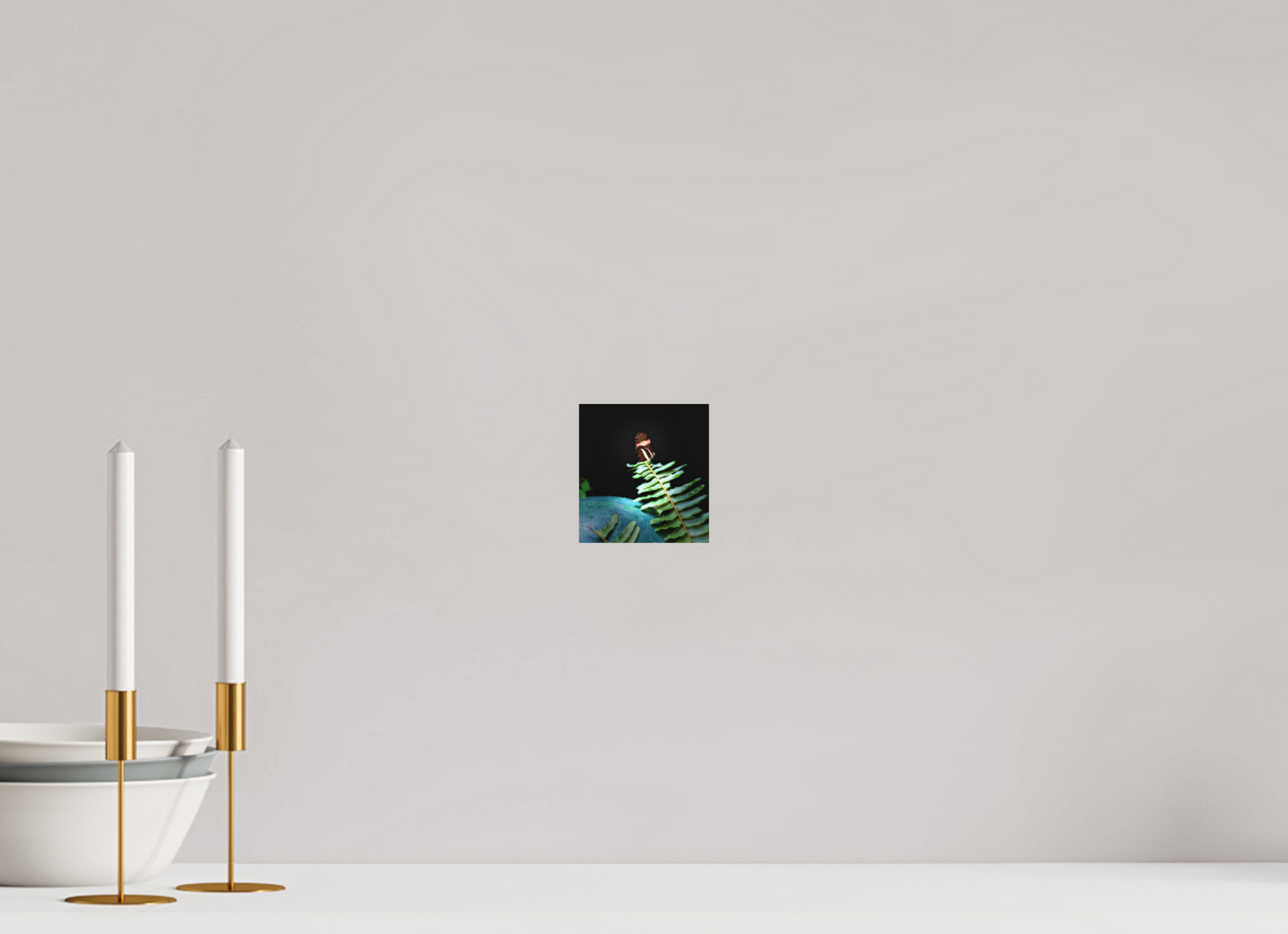 4 x 4.3″, Print on Aluminum Dibon no Glass Fernlight