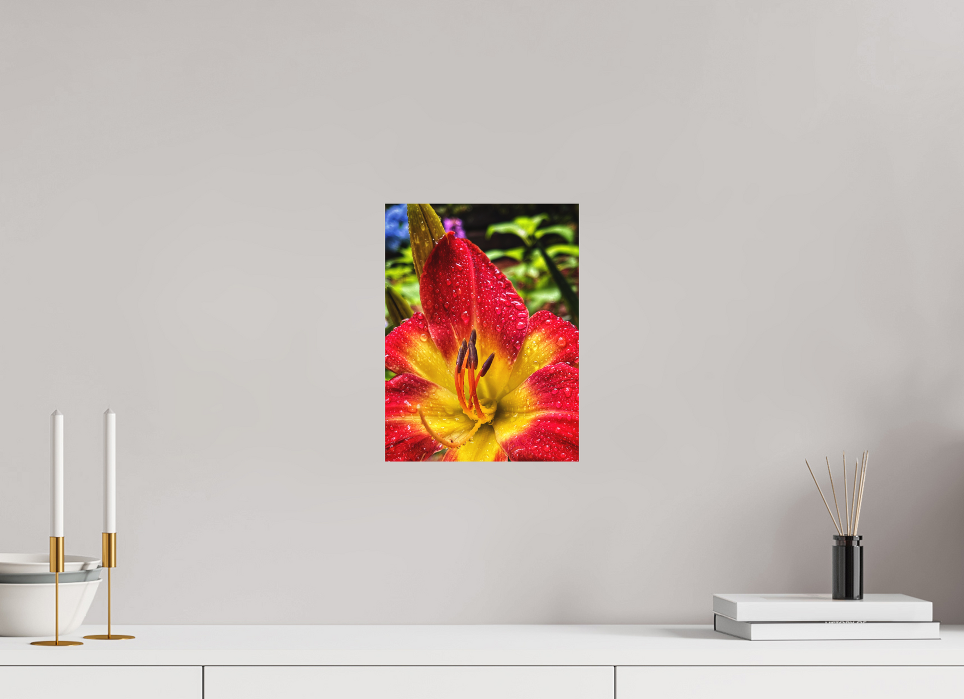 9 x 12″, Fine Art Print No Frame Scarlet Becoming