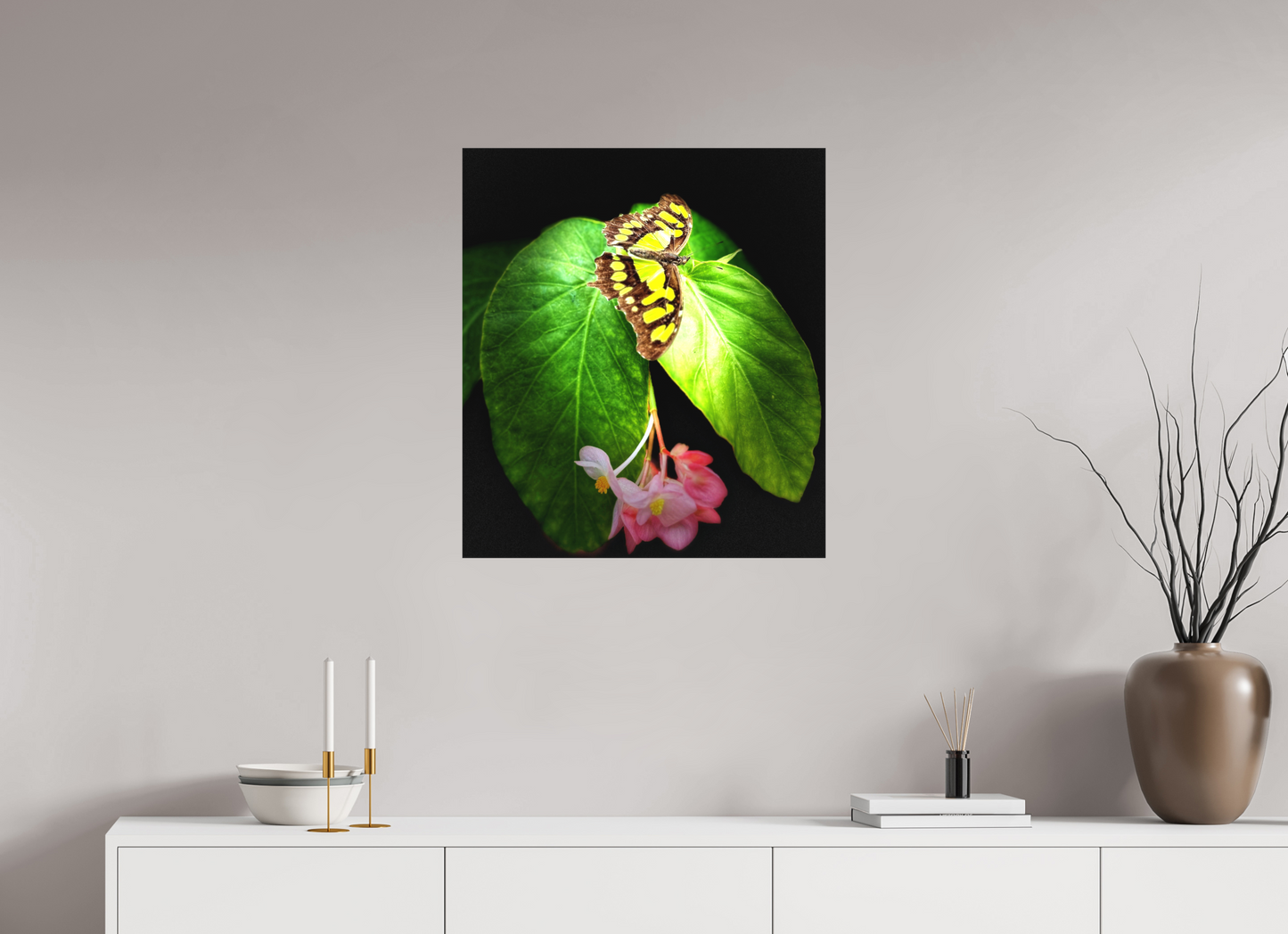 24 x 27.2″, Matte Canvas no Frame Living Mosaic