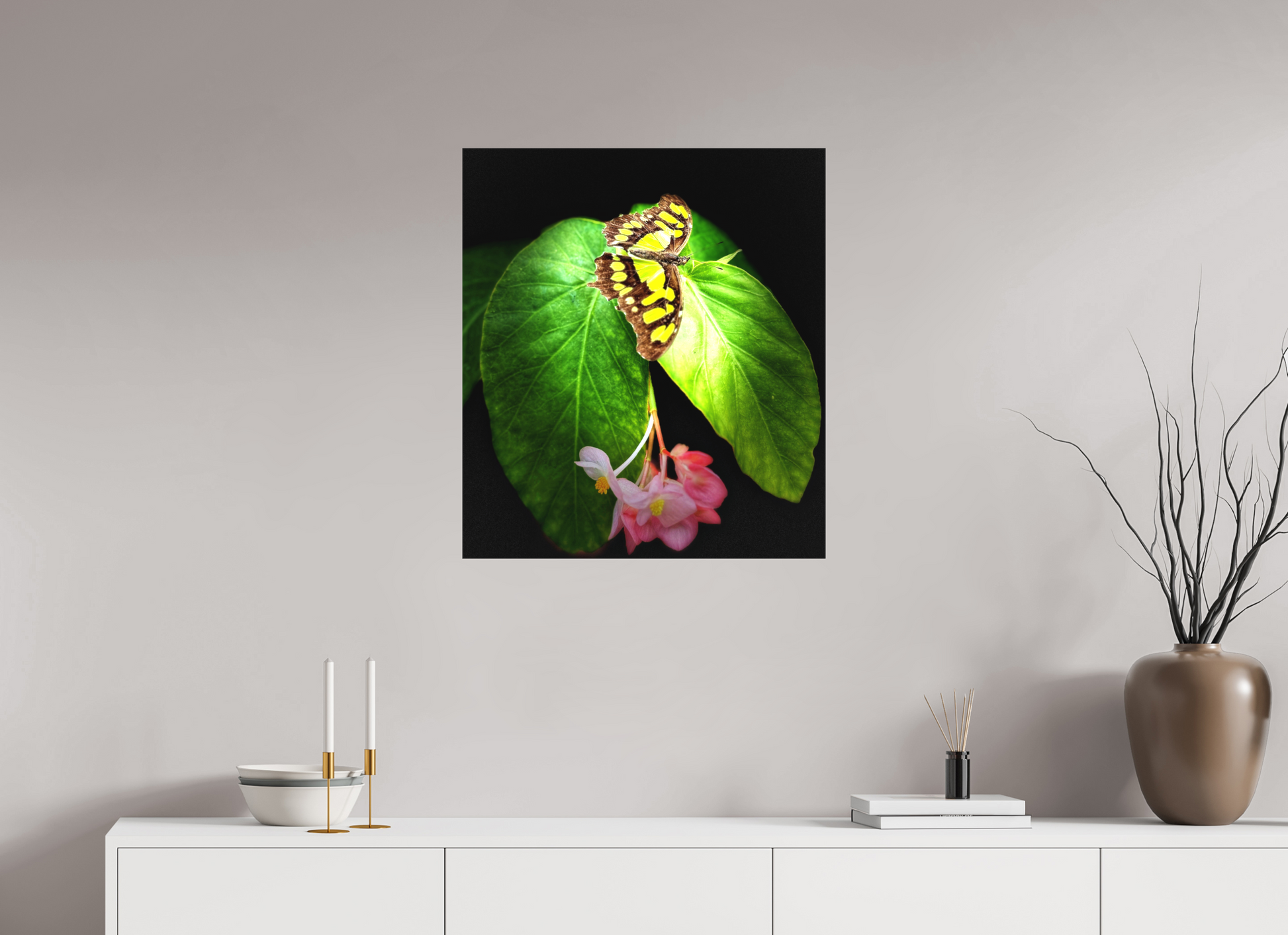 24 x 27.2″, Matte Canvas no Frame Living Mosaic