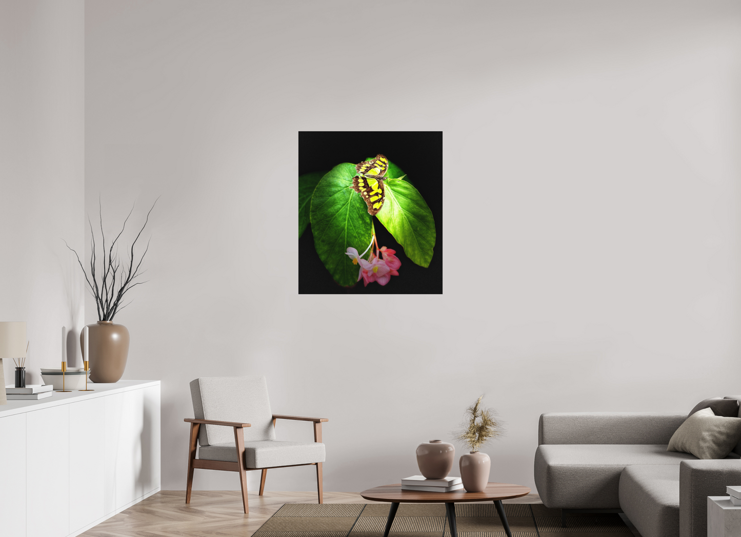 32 x 36.2″, Fine Art Print (Unframed) Living Mosaic
