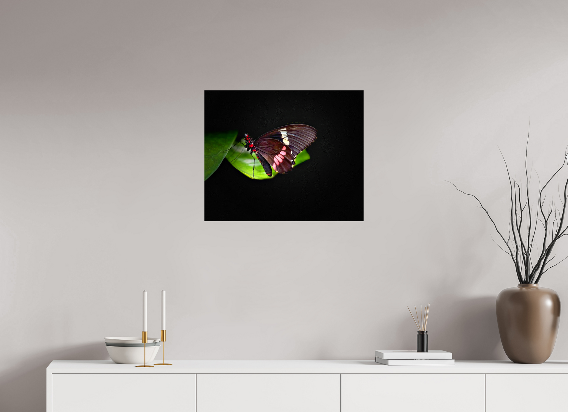 24.3 x 20″, Fuji Crystal Paper under Acrylic Glass no Frame Velvet Wings