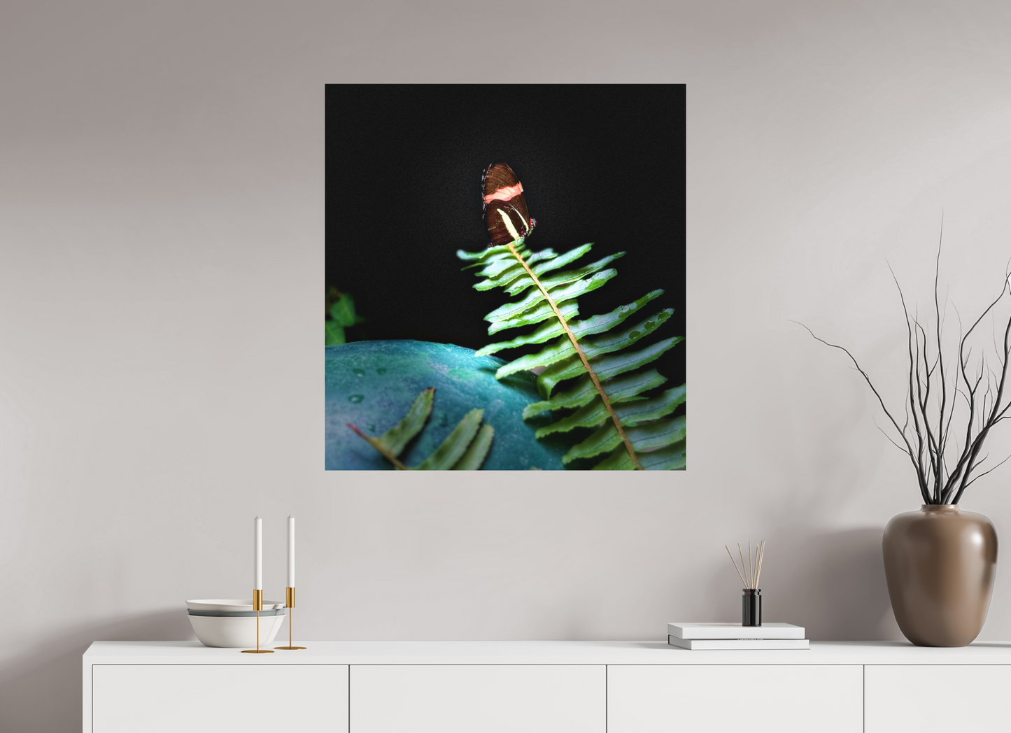 31 x 33.2″, Print on Aluminum Dibon no Glass Fernlight