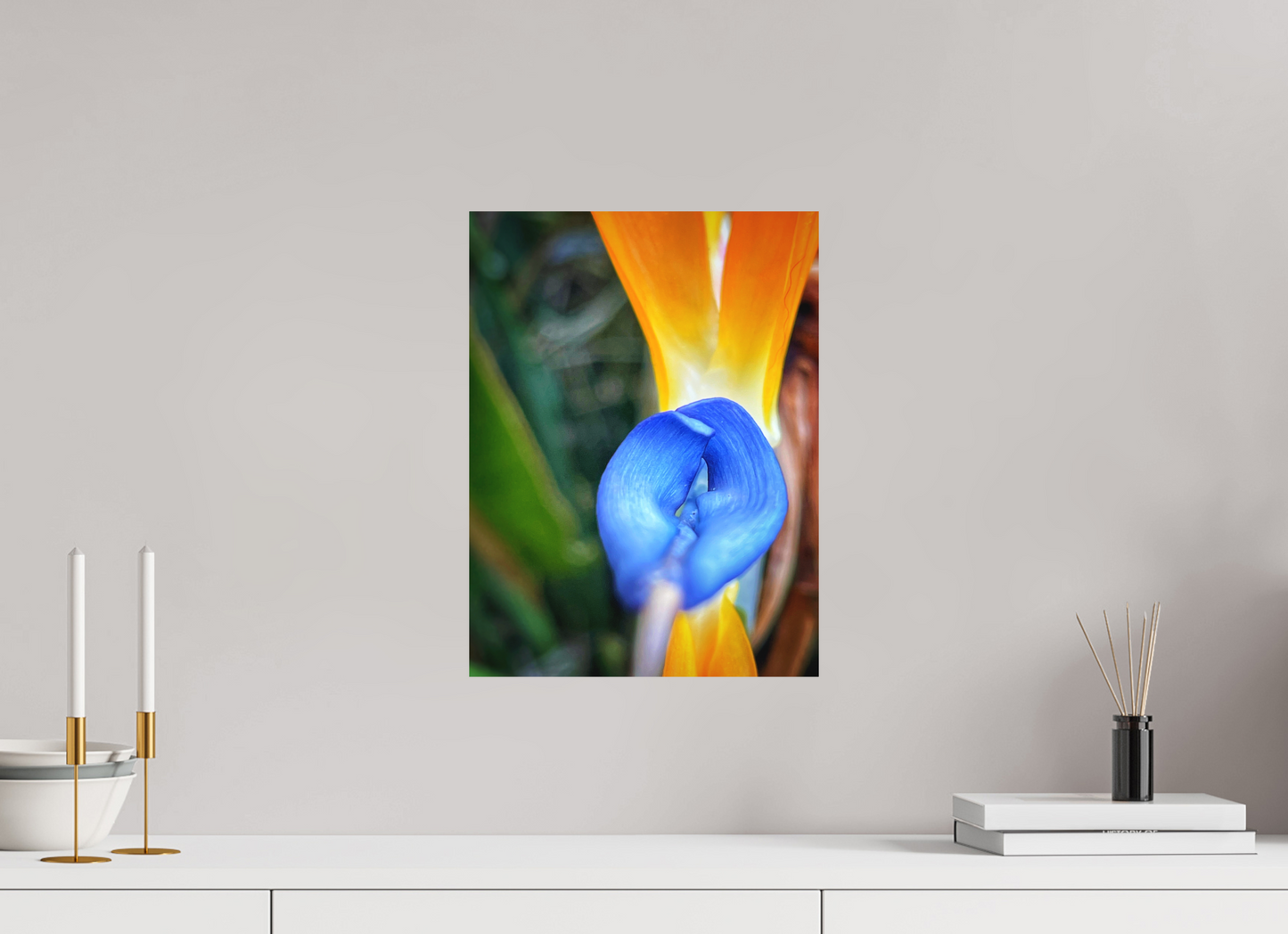 12 x 16″, Print on Aluminum Dibon no Glass Fire Meets Sky