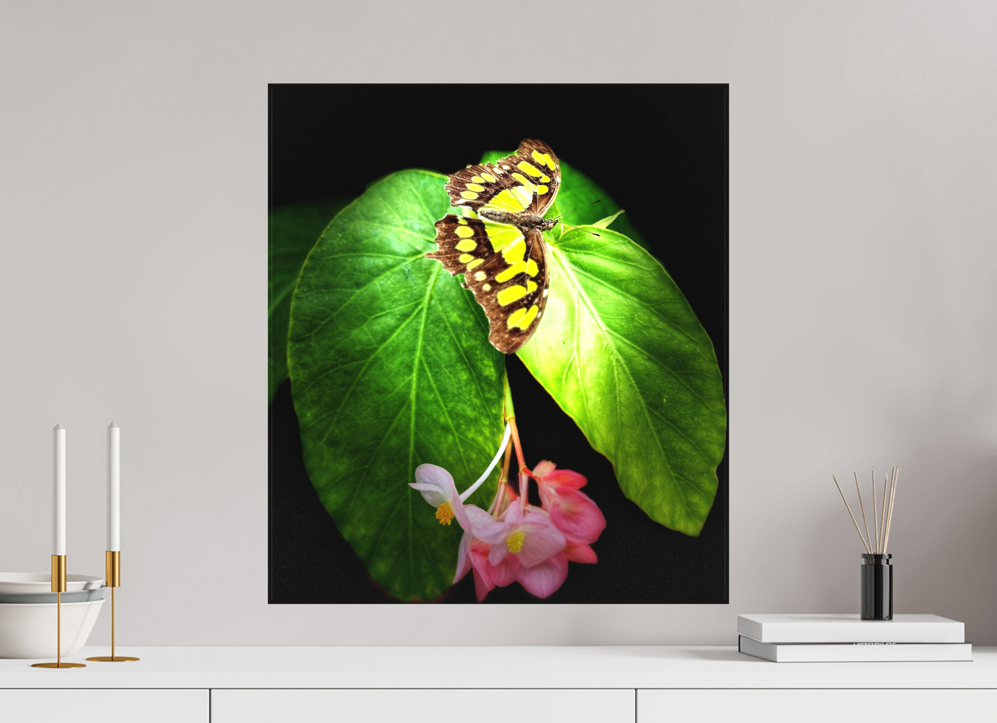20 x 22.6″, Matte Canvas no Frame Living Mosaic