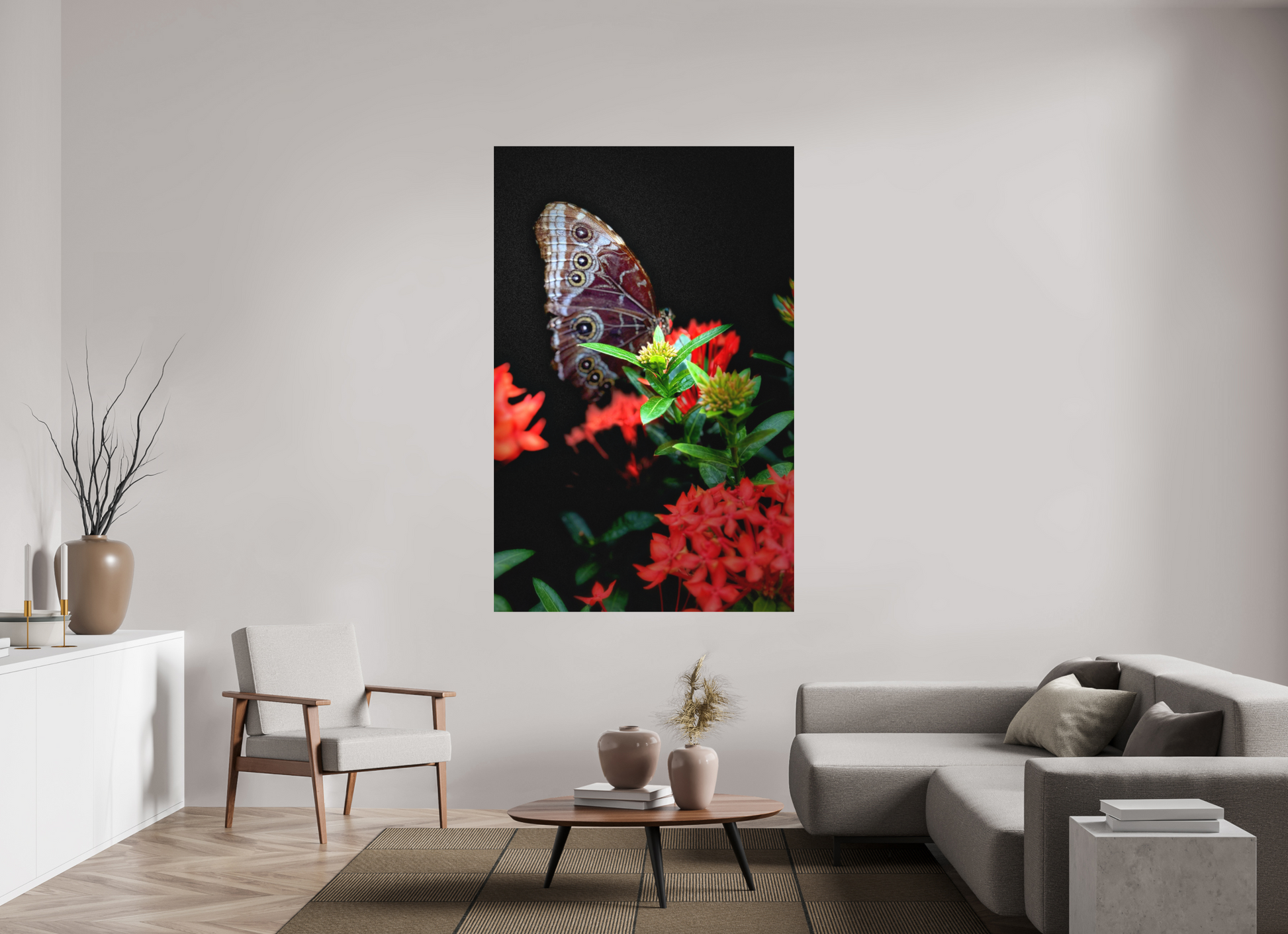 47 x 73″, Print on Aluminum Dibon no Glass Midnight Visitor