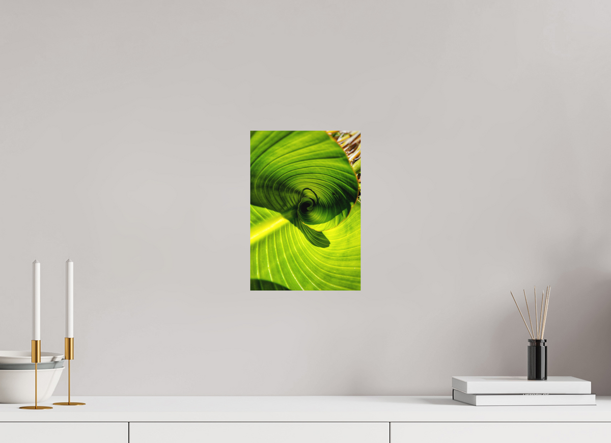 8 x 11.6″, Print on Aluminum Dibon no Glass The Inward Spiral