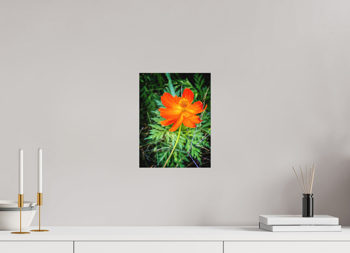9 x 12″, Print on Aluminum Dibon no Glass Joy Refuses Stillness