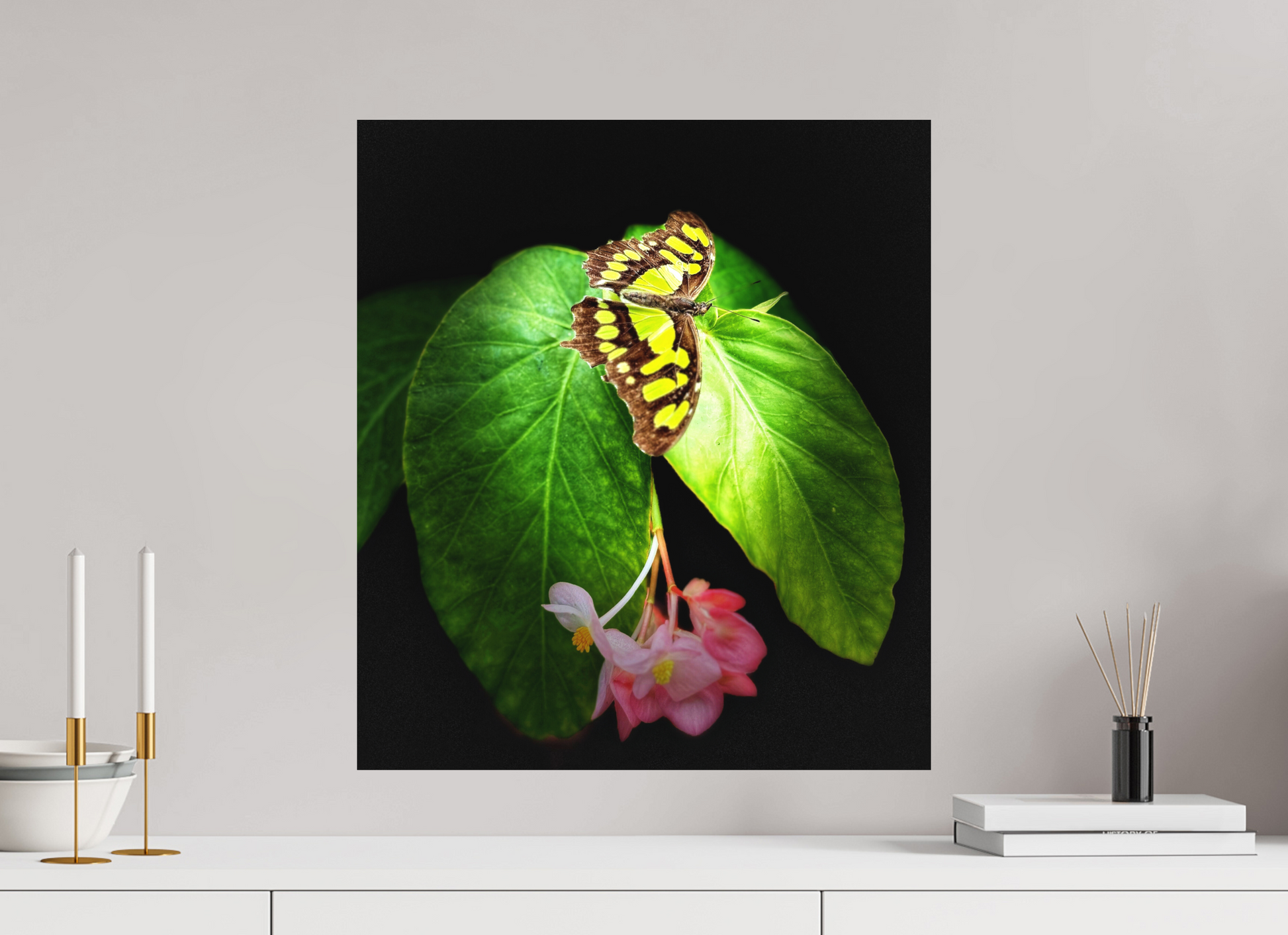 20 x 22.6″, Fine Art Print No Frame Living Mosaic