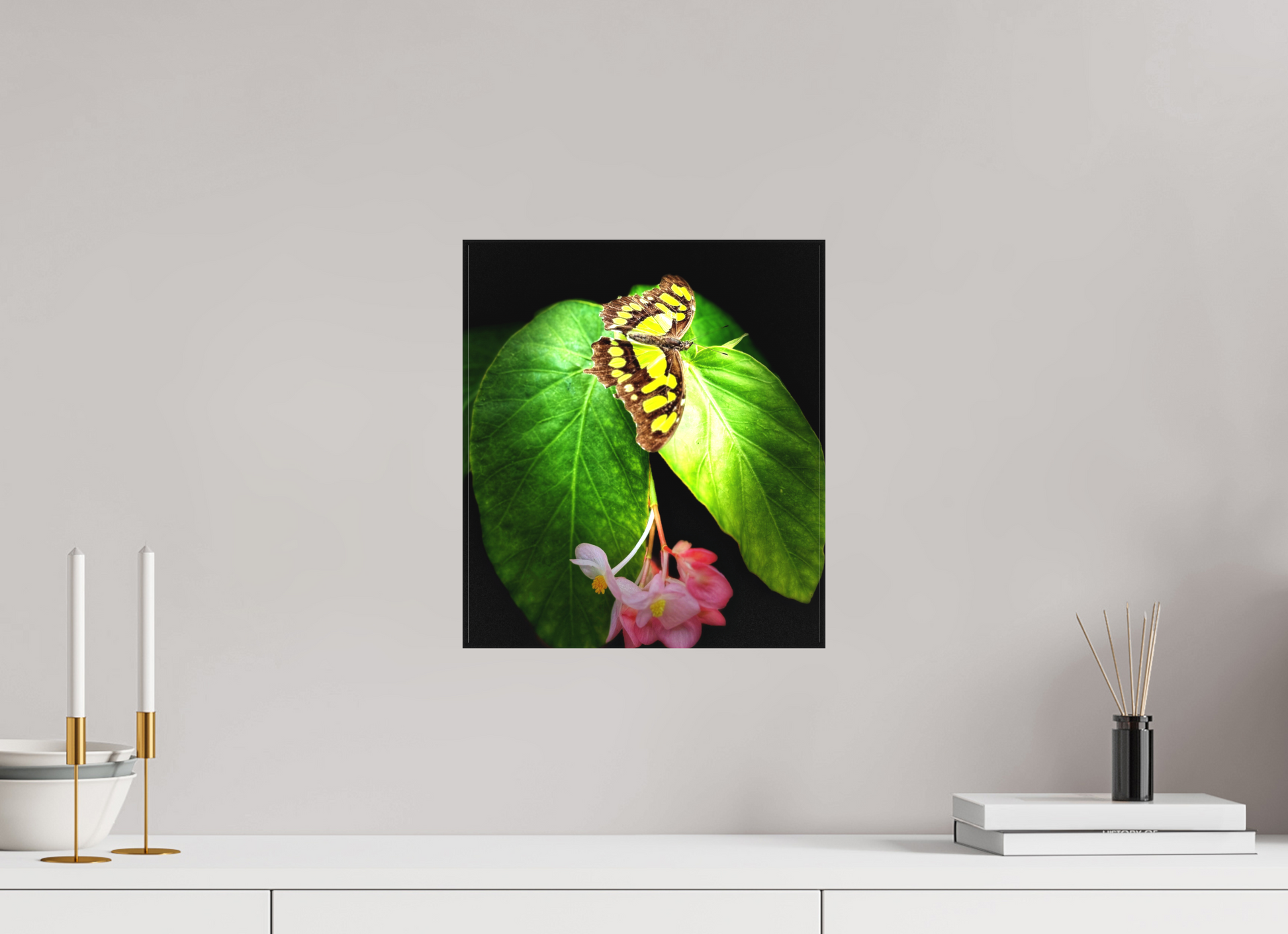 12 x 13.6″, Matte Canvas no Frame Living Mosaic