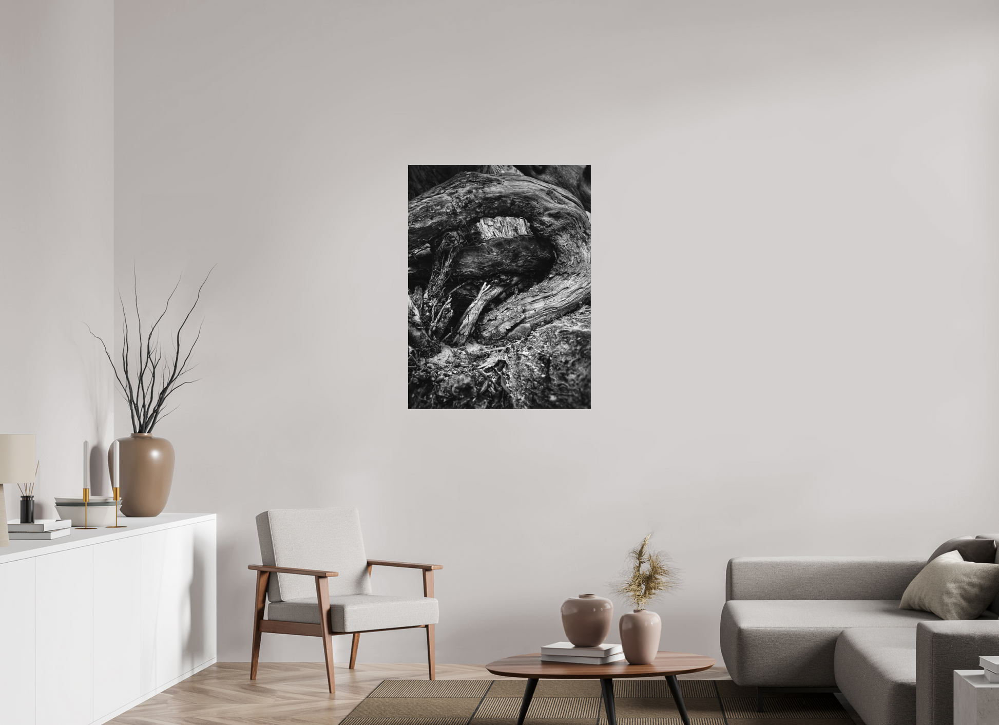 30 x 40″, Print on Aluminum Dibon no Glass Ancient Turning