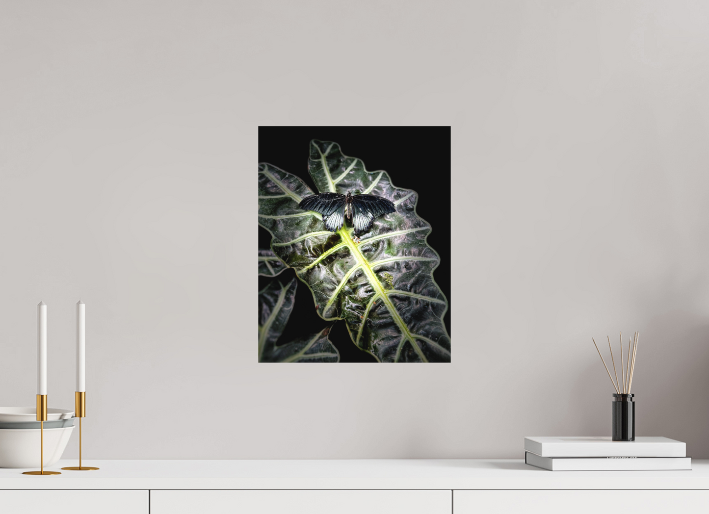 12 x 14.8″, Print on Aluminum Dibon no Glass Veins of Light
