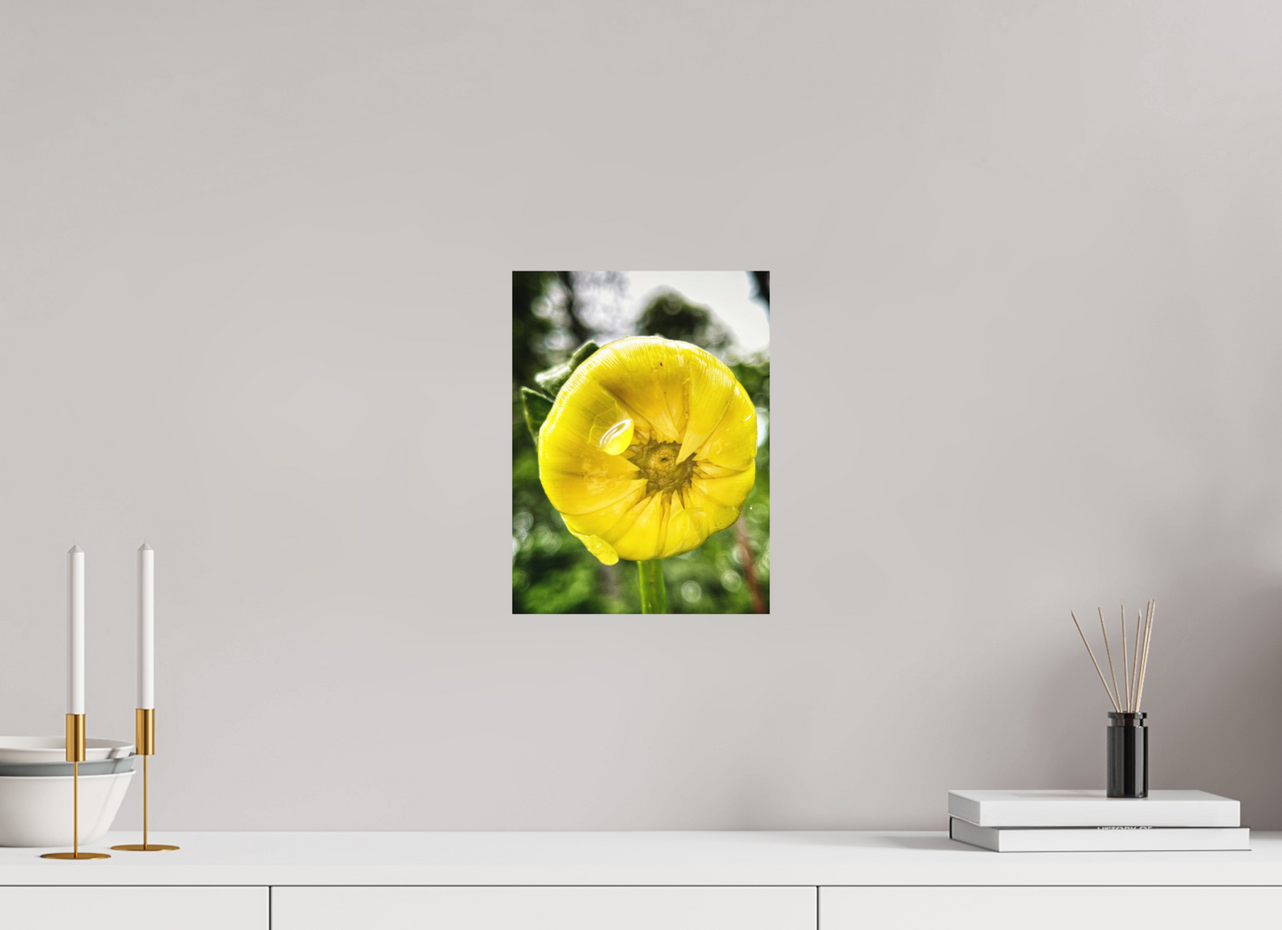 9 x 12″, Fine Art Print No Frame A Drop of Sun