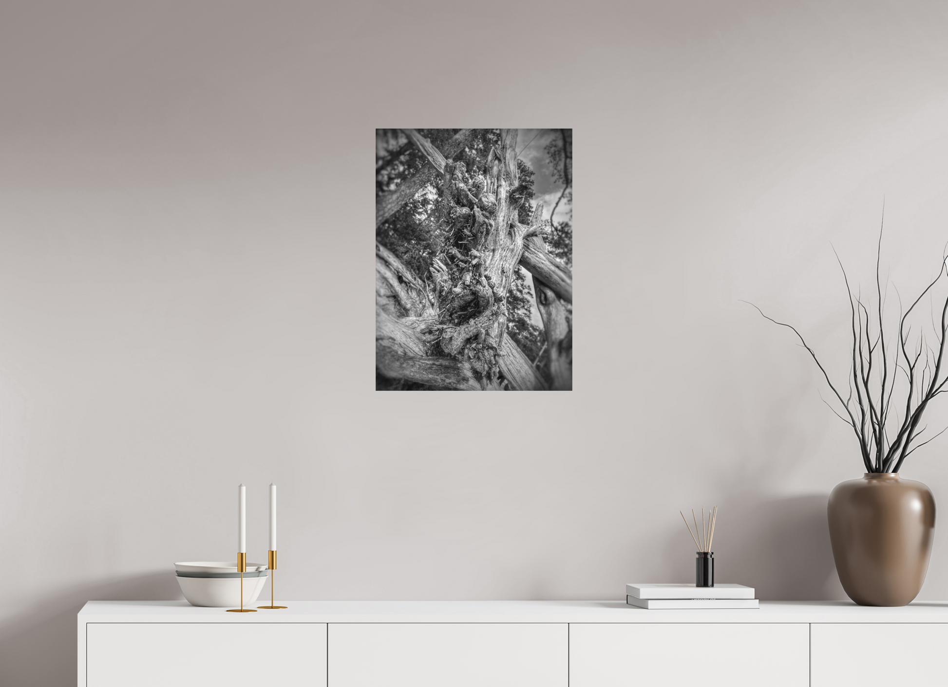 18 x 24″, Print on Aluminum Dibon no Glass What the Wood Remembers