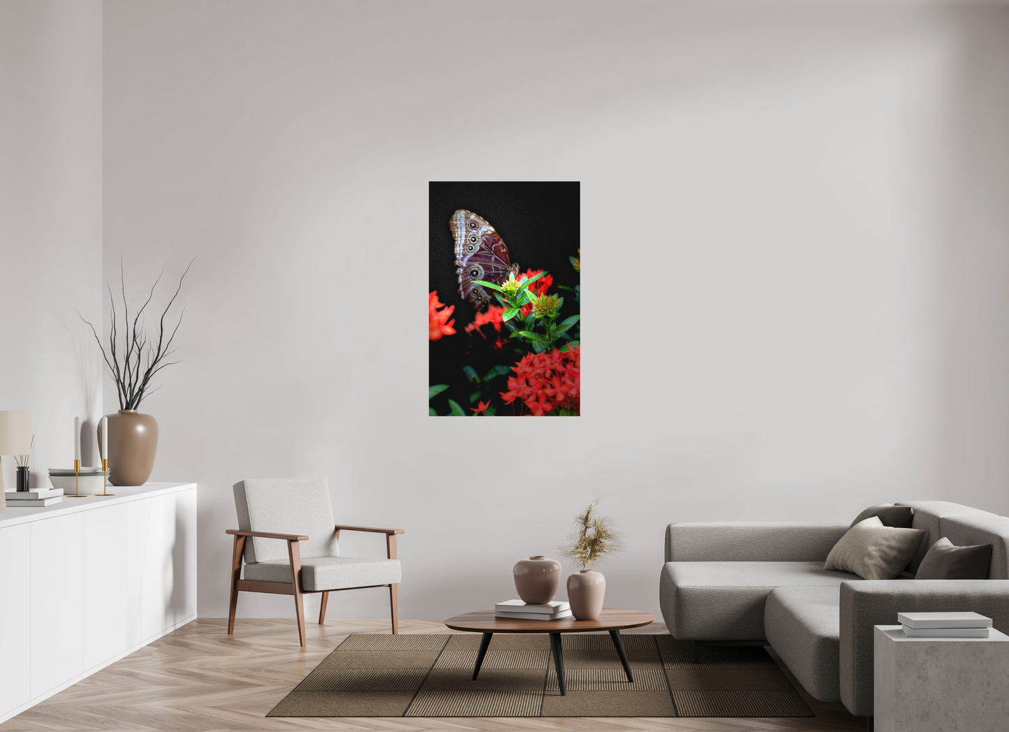 31 x 48.1″, Print on Aluminum Dibon no Glass Midnight Visitor