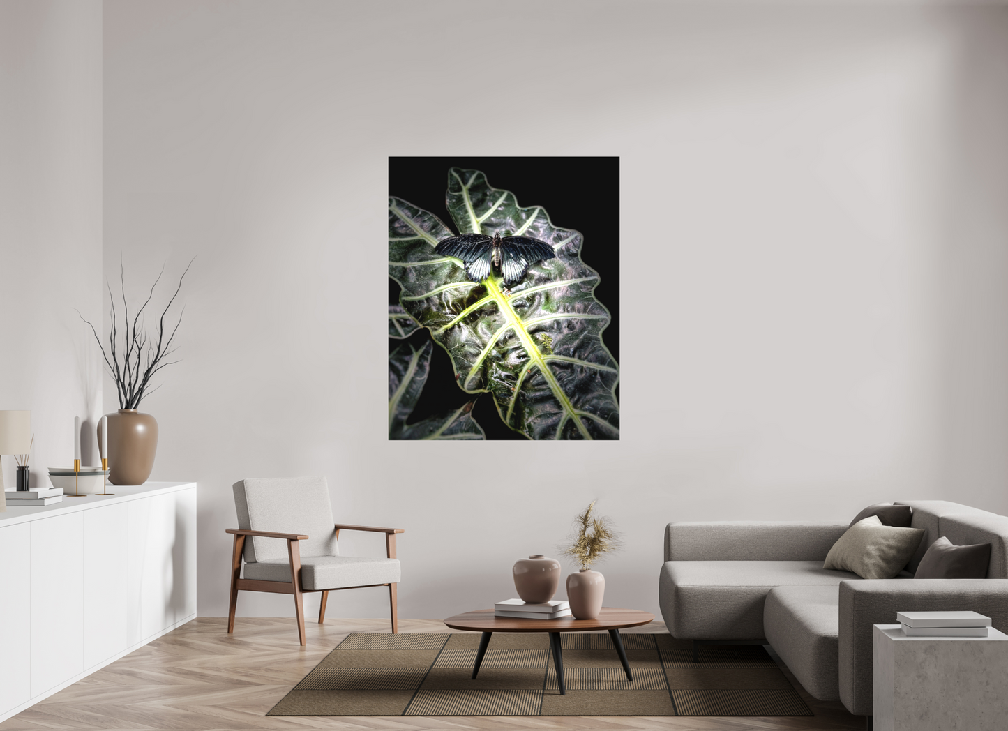 47 x 57.8″, Matte Canvas no Frame Veins of Light